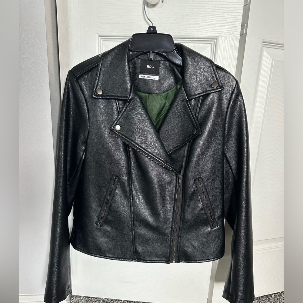 Women’s Leather Biker Jacket